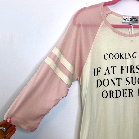 WILDFOX pizza long sleeve sleep-shirt 🍕💕 - Picture 7 of 8